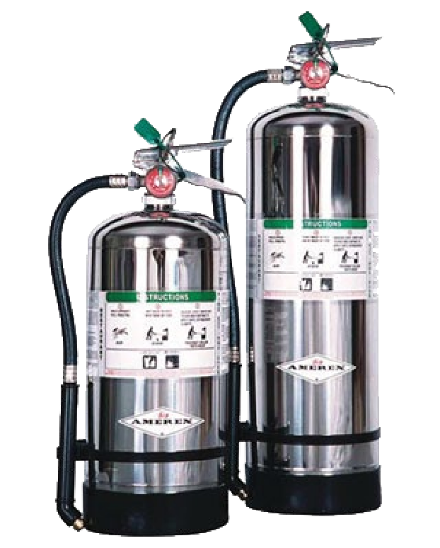 Extintor de acero inoxidable INOVEX FIRE